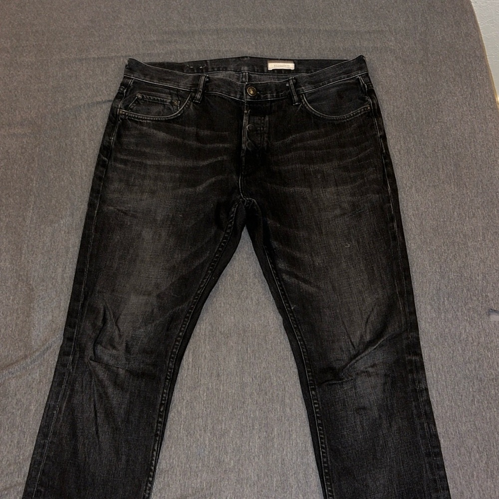 All Saints Pistol Fly 5-Pocket Denim Skinny Jeans